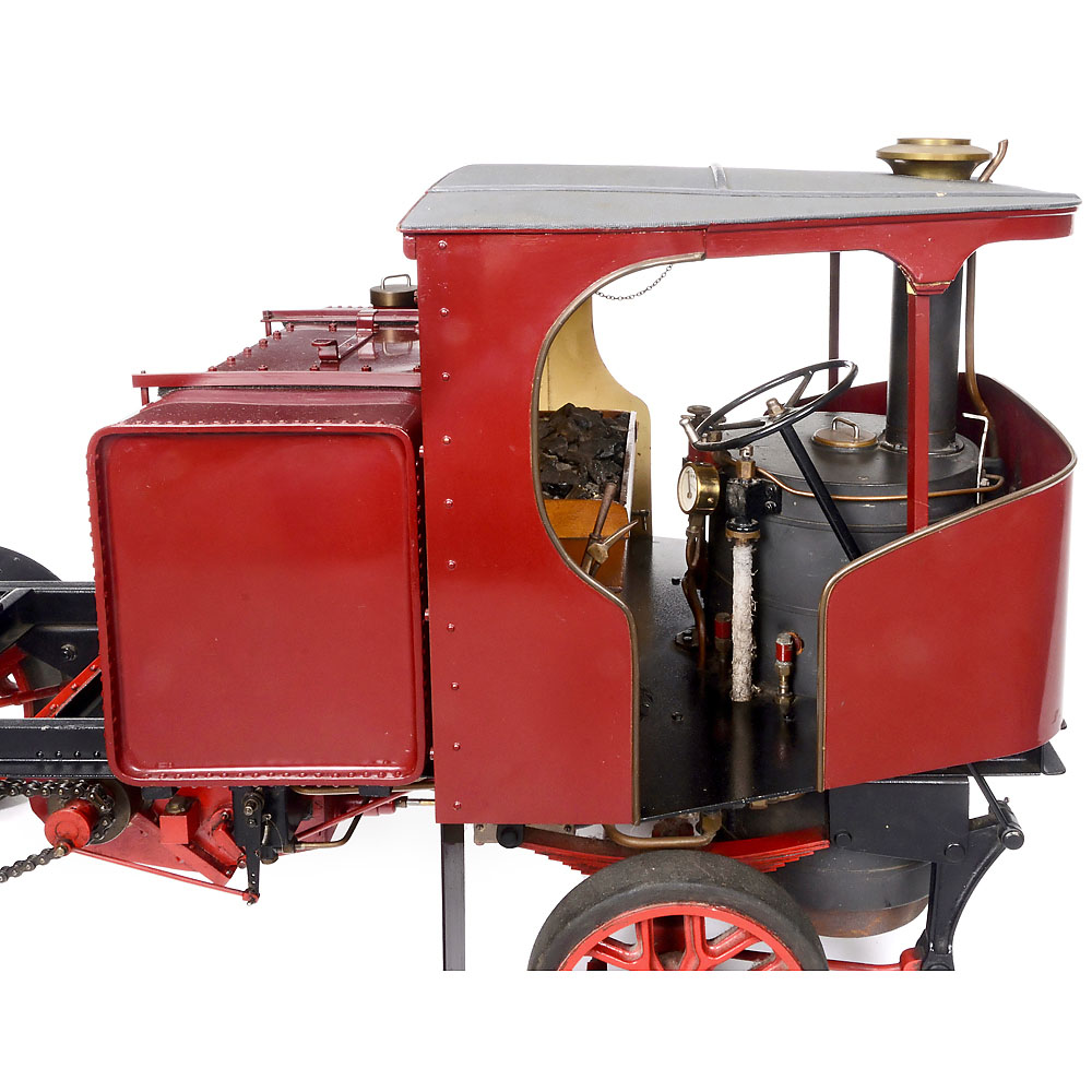 Scale Model of a Clayton Undertype No. 2 Steam Wagon