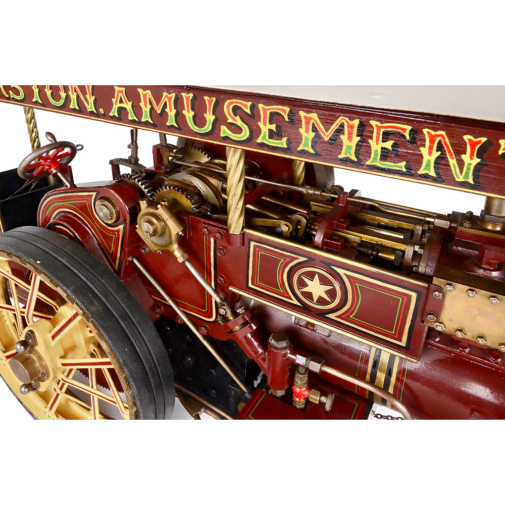 Scale Model of a Steam Showman’s Engine