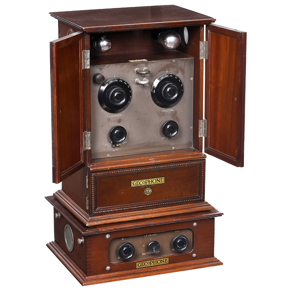 Gecophone BC3400 British Radio Receiver with Amplifier, c. 1923