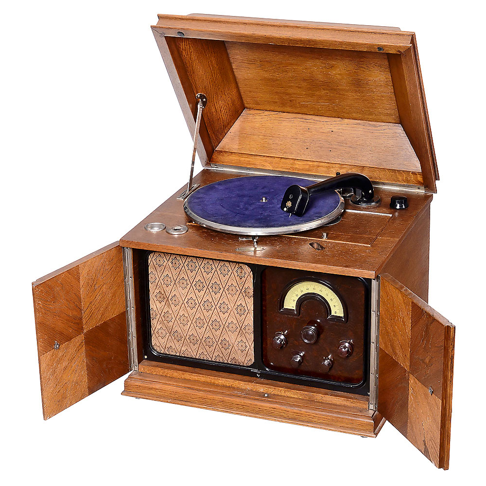 Telefunken Arcofar 1000 Radio with Record Player, c. 1931