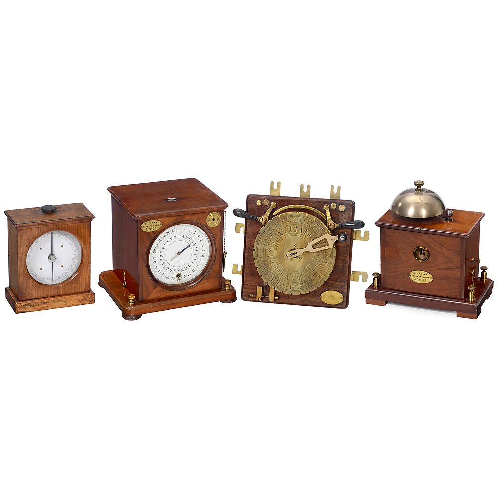 Early French Bréguet Dial Telegraph System, c. 1855