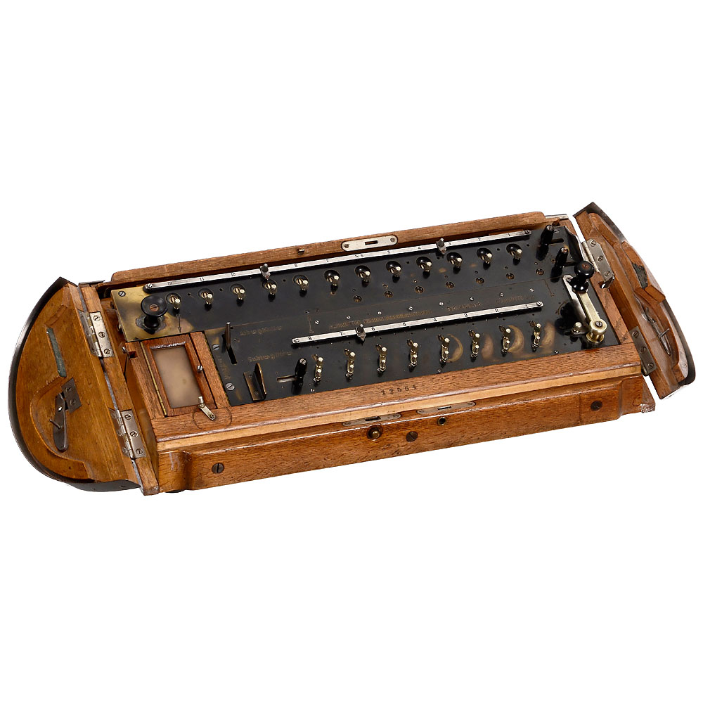 Saxonia 3 (Rolltop) Calculator, 1910