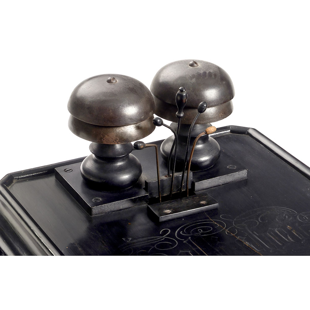 Tischdrehorgel mit Glockenspiel "Kalliston"
