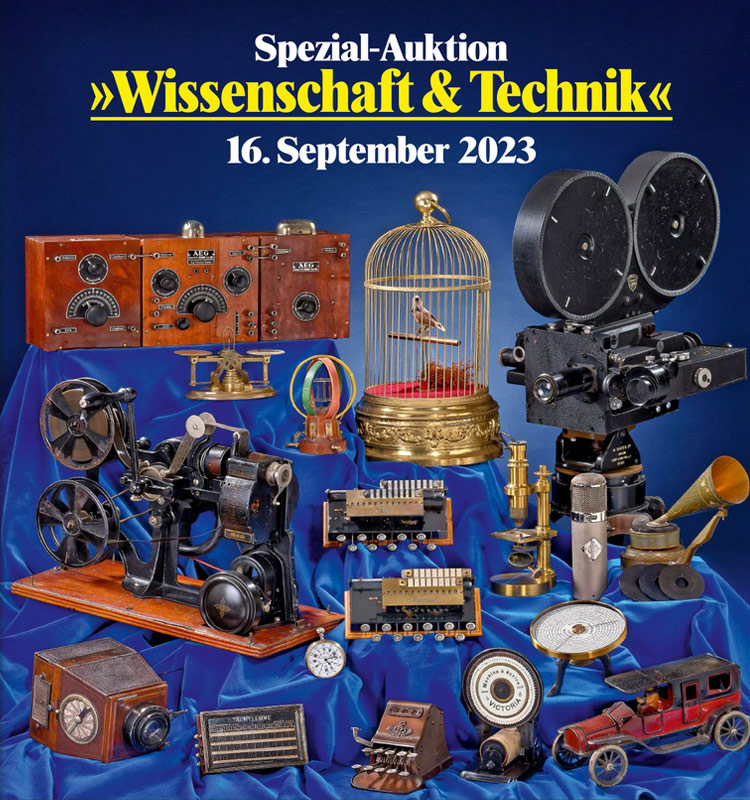 Auction Team Breker Spezial-Auktion<br />
»Wissenschaft & Technik«