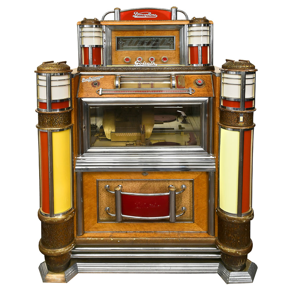 Goliath Radio-Discophone Jukebox, 1948–56