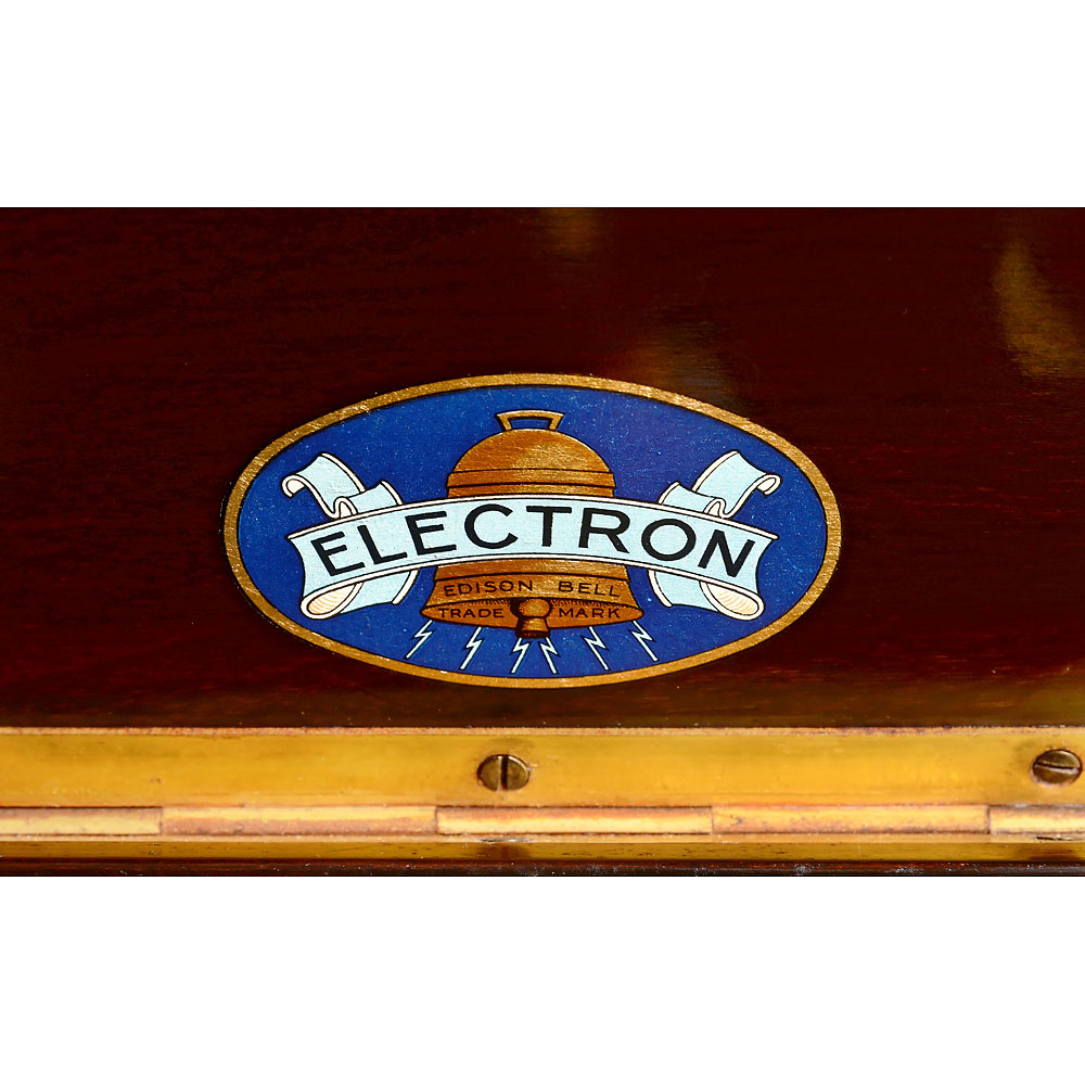 Edison Bell Chinoiserie Floor Gramophone, c. 1928