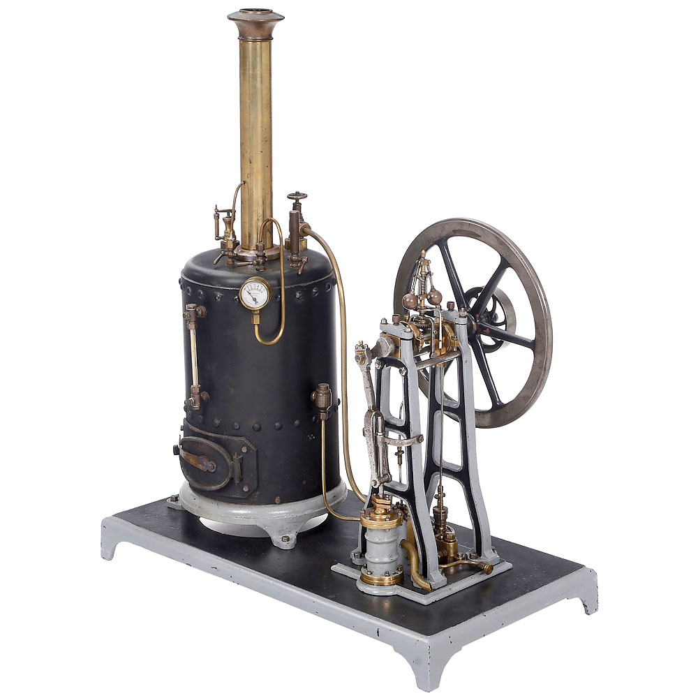 Radiguet & Massiot Single-Cylinder Overcrank Steam Engine
