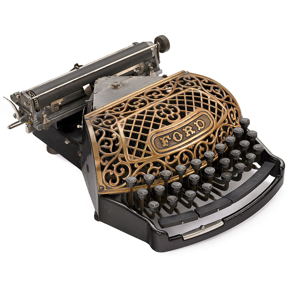 Rare Ford Typewriter, 1895