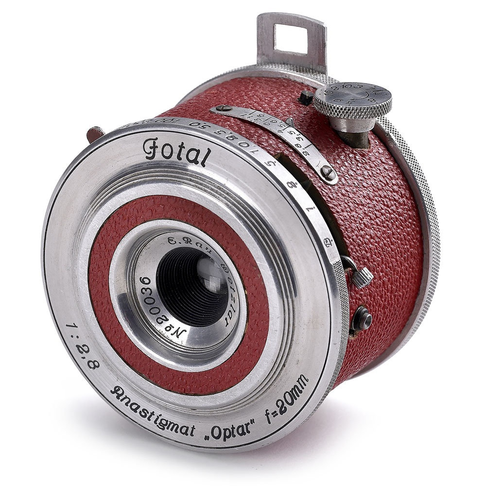 Fotal Miniature Camera in red