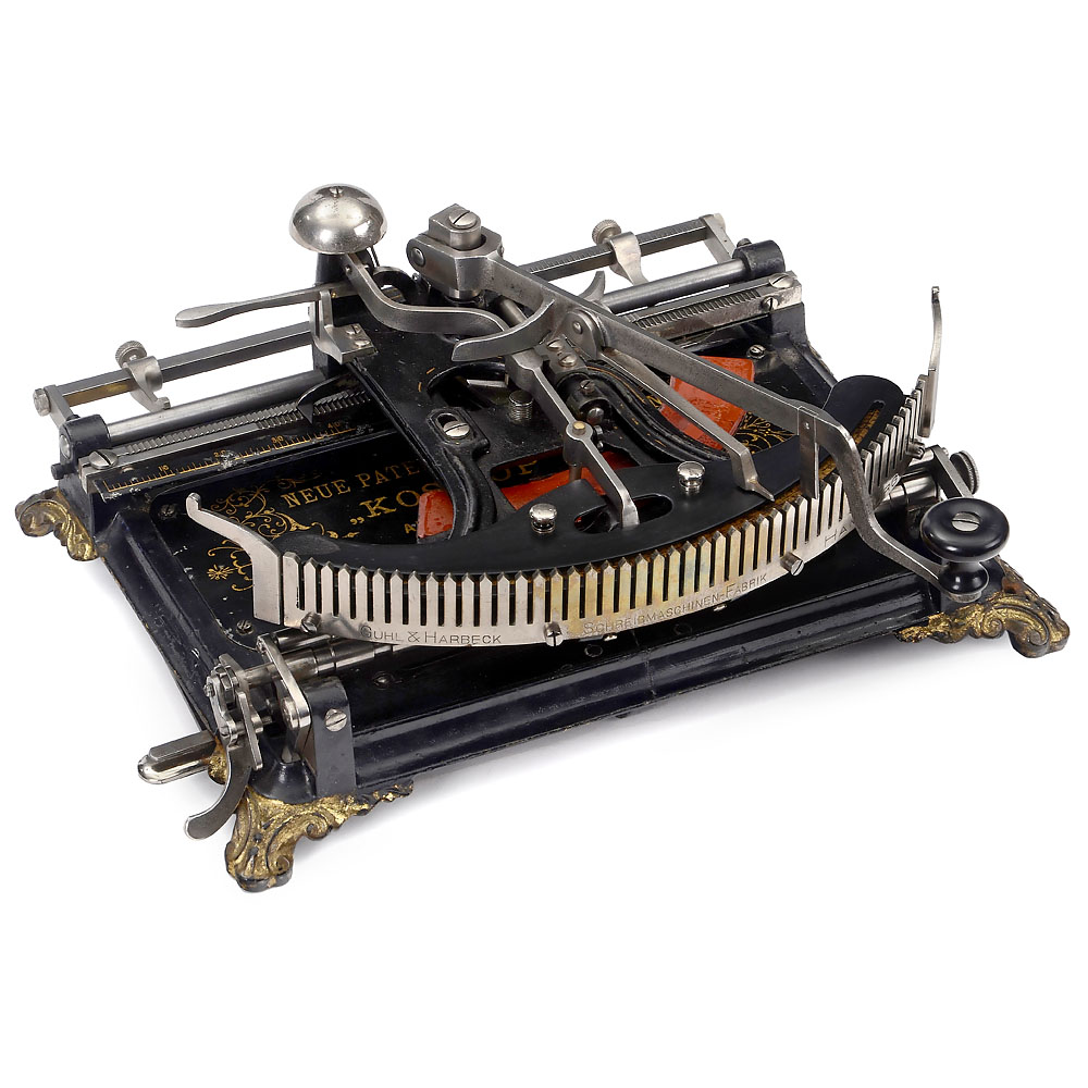 "Kosmopolit" Typewriter, 1888