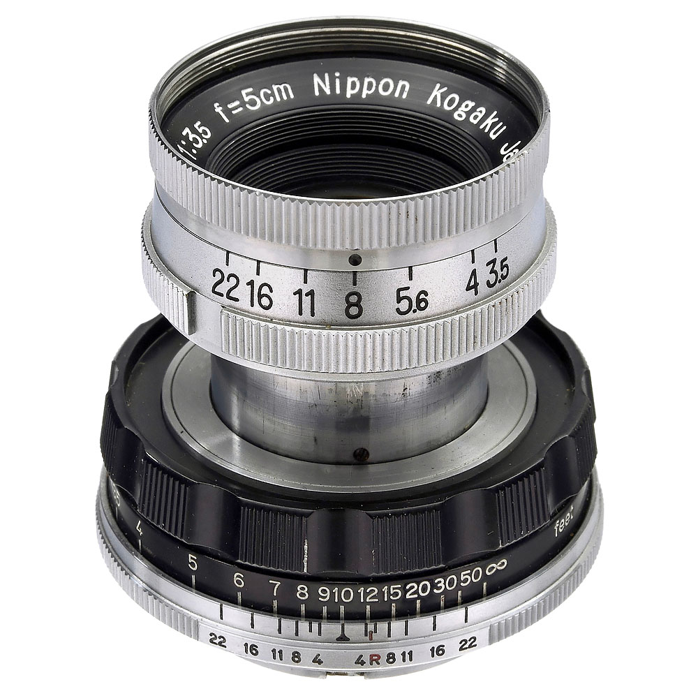 Micro-Nikkor.C 3.5/5 cm Lens, c. 1956
