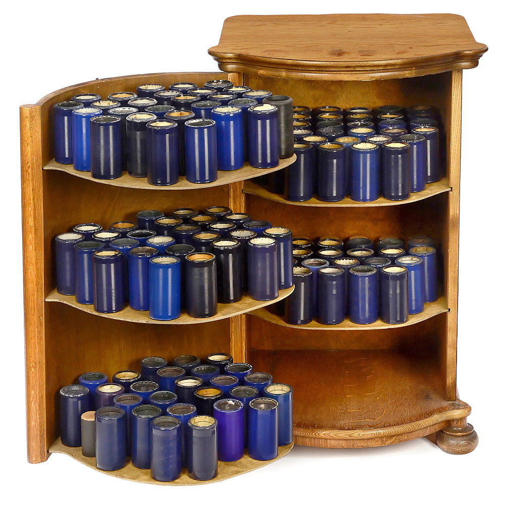 Herzog Bowfront Cylinder Cabinet