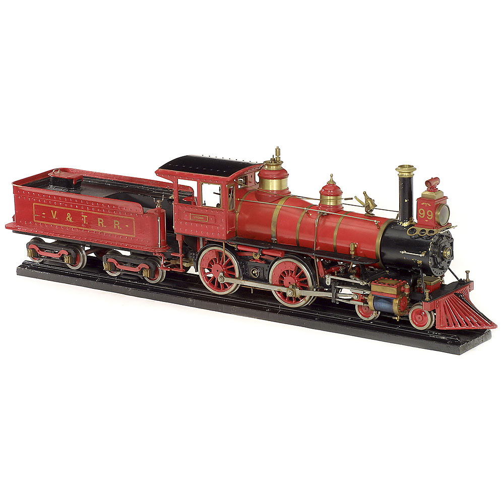 Live-Steam 1:16 Scale Locomotive “Virginia”