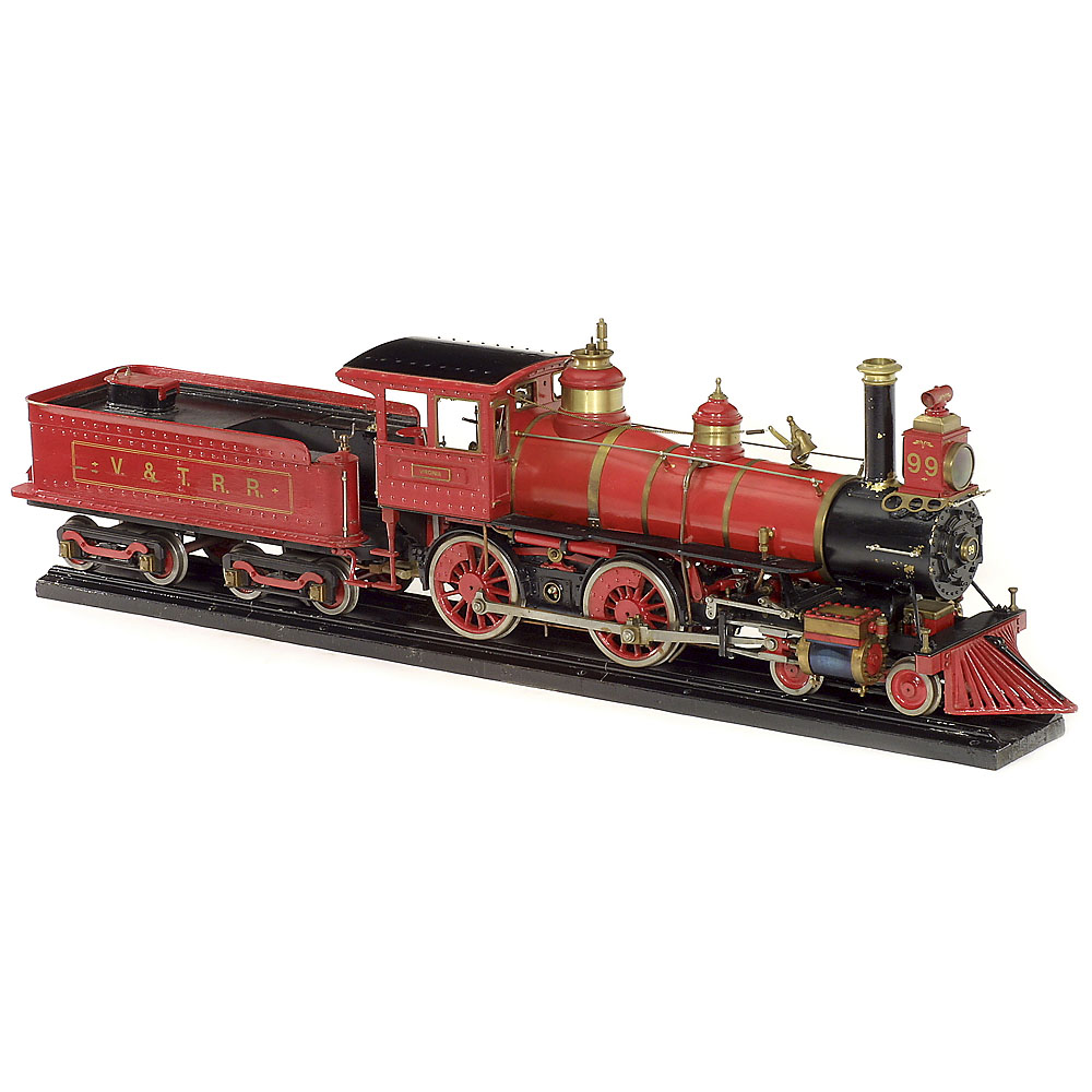 Live-Steam 1:16 Scale Locomotive “Virginia”