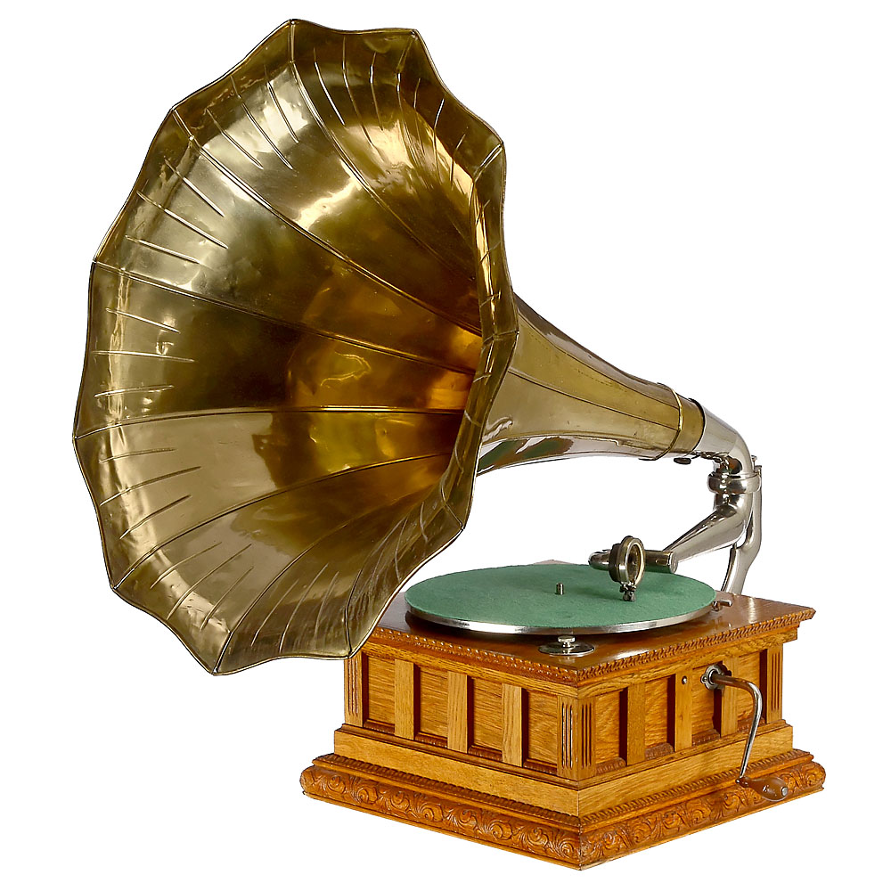 HMV Monarch II Horn Gramophone