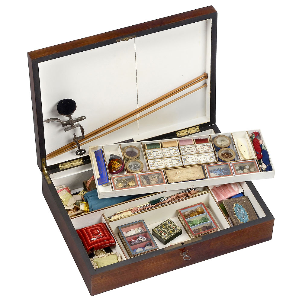 Sewing Box by Giroux, the Manufacturer of the Daguerre Camera