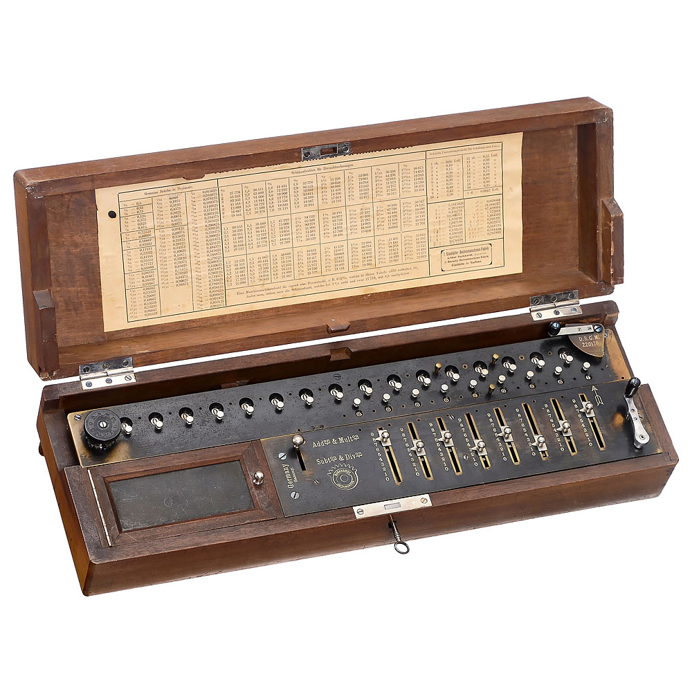 Burkhardt Arithmometer Model A