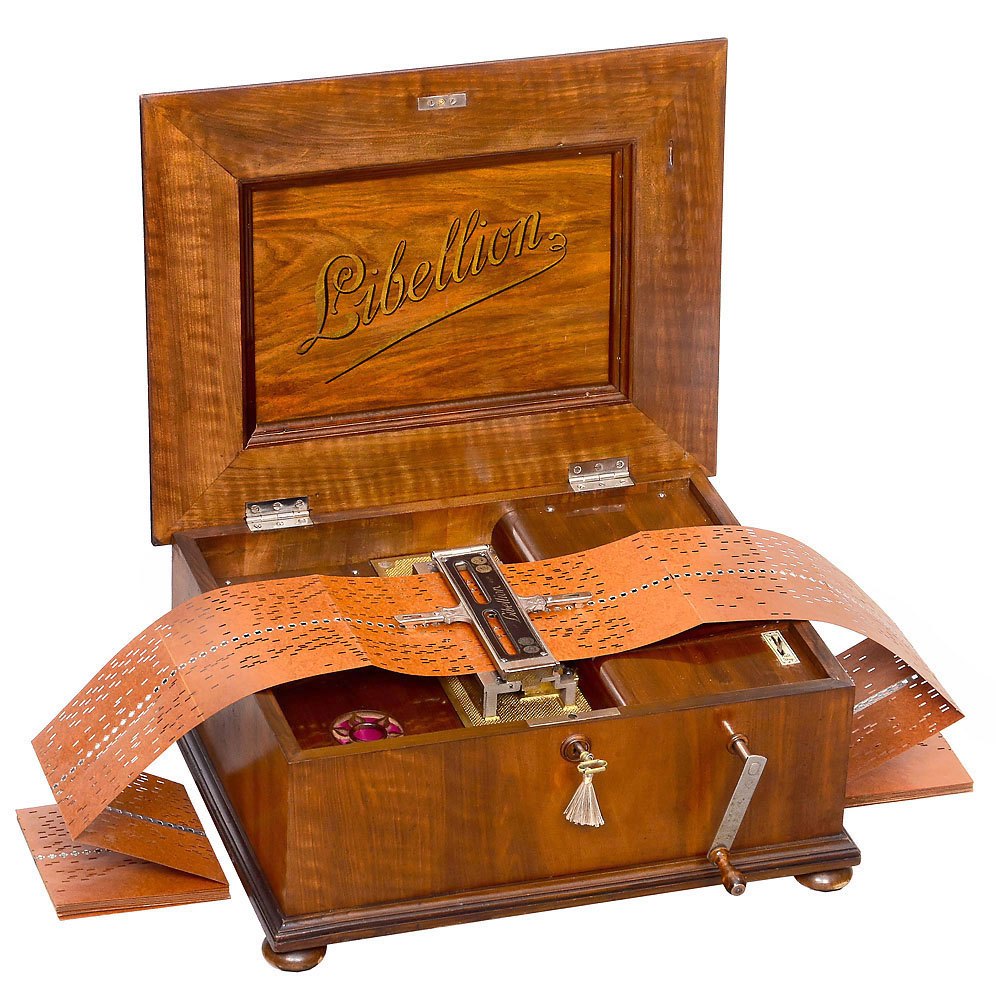 Rare Libellion Musical Box for Cardboard Book Music