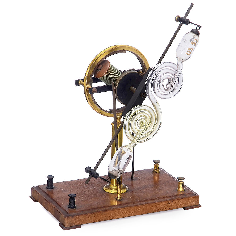 Electro-Magnetic Motor with Rotating Geissler Tube