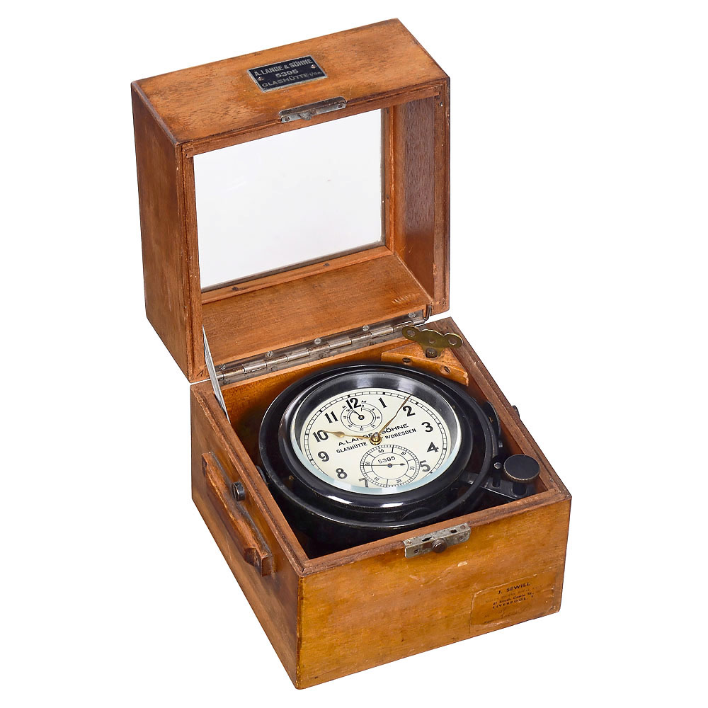 German Two-Day Submarine Chronometer by Lange & Söhne
