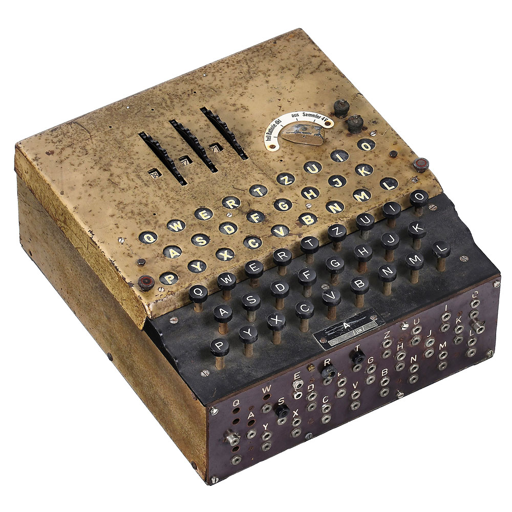 Legendary German “Enigma 1” Cyphering Machine