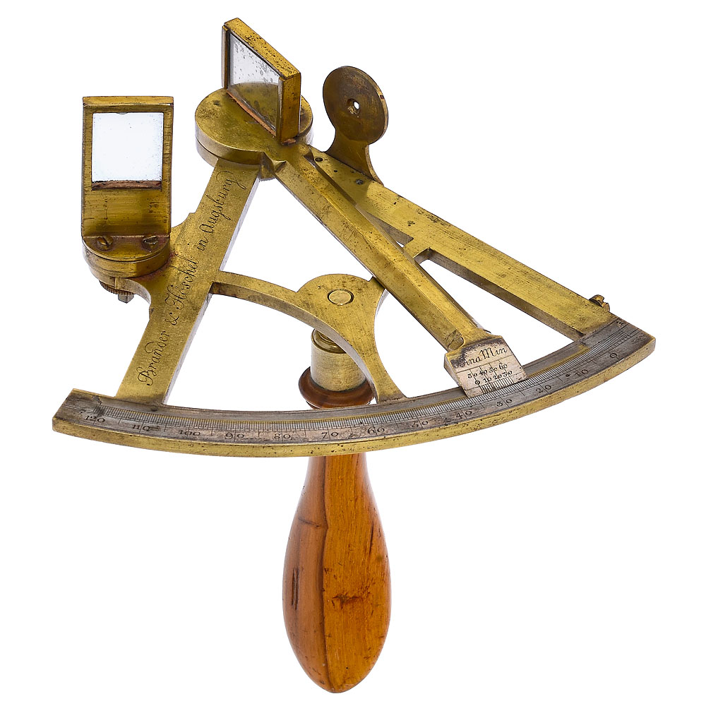 Completely Preserved Mirror Sextant from the Branders Workshop in Augsburg