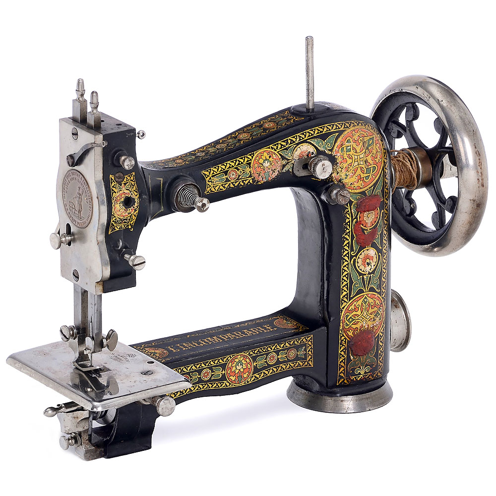 “L’lncomparable” French Sewing and Embroidery Machine by Rumpf