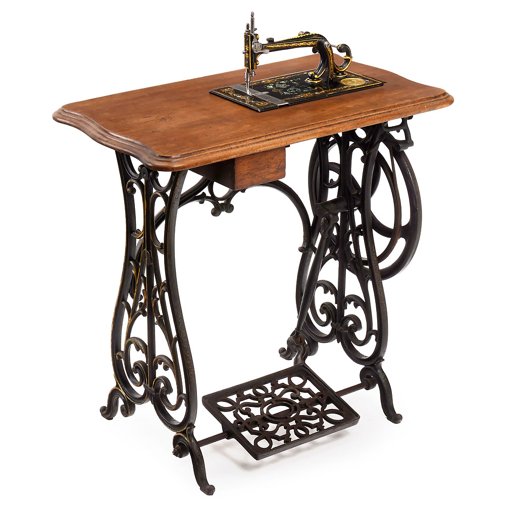 French Long Shuttle Sewing Machine by Thabourin