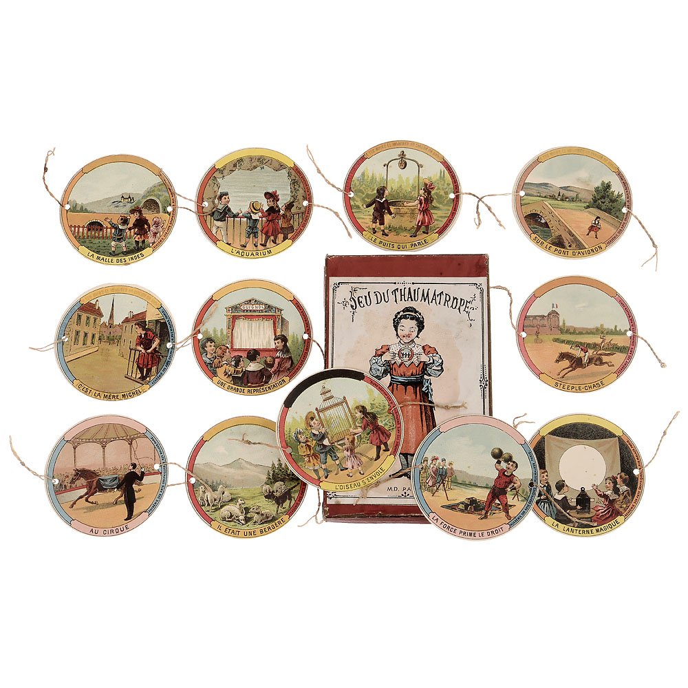 Rare French Optical Toys “Le Thaumatrope”