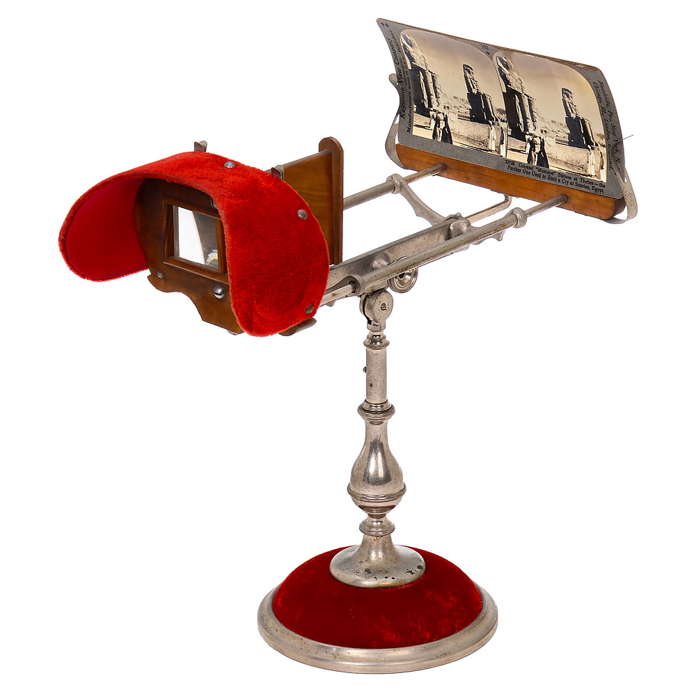 Rare Table-Top Stereo Viewer by Schneck