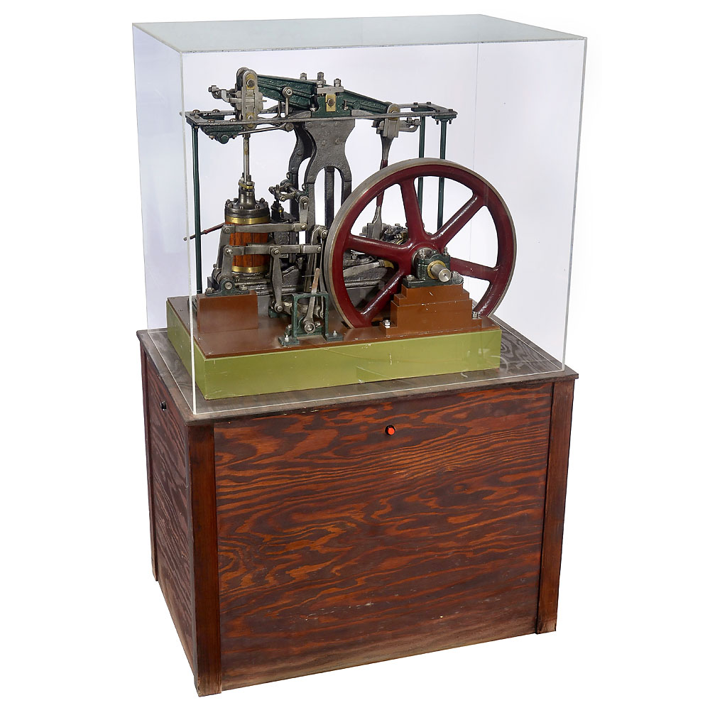 Very Large Walking-Beam Model Steam Engine