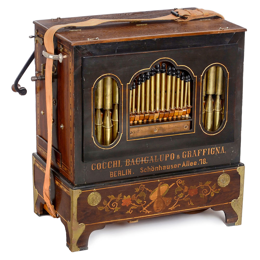 Berlin Barrel Organ by Cocchi, Bacigalupo & Graffigna