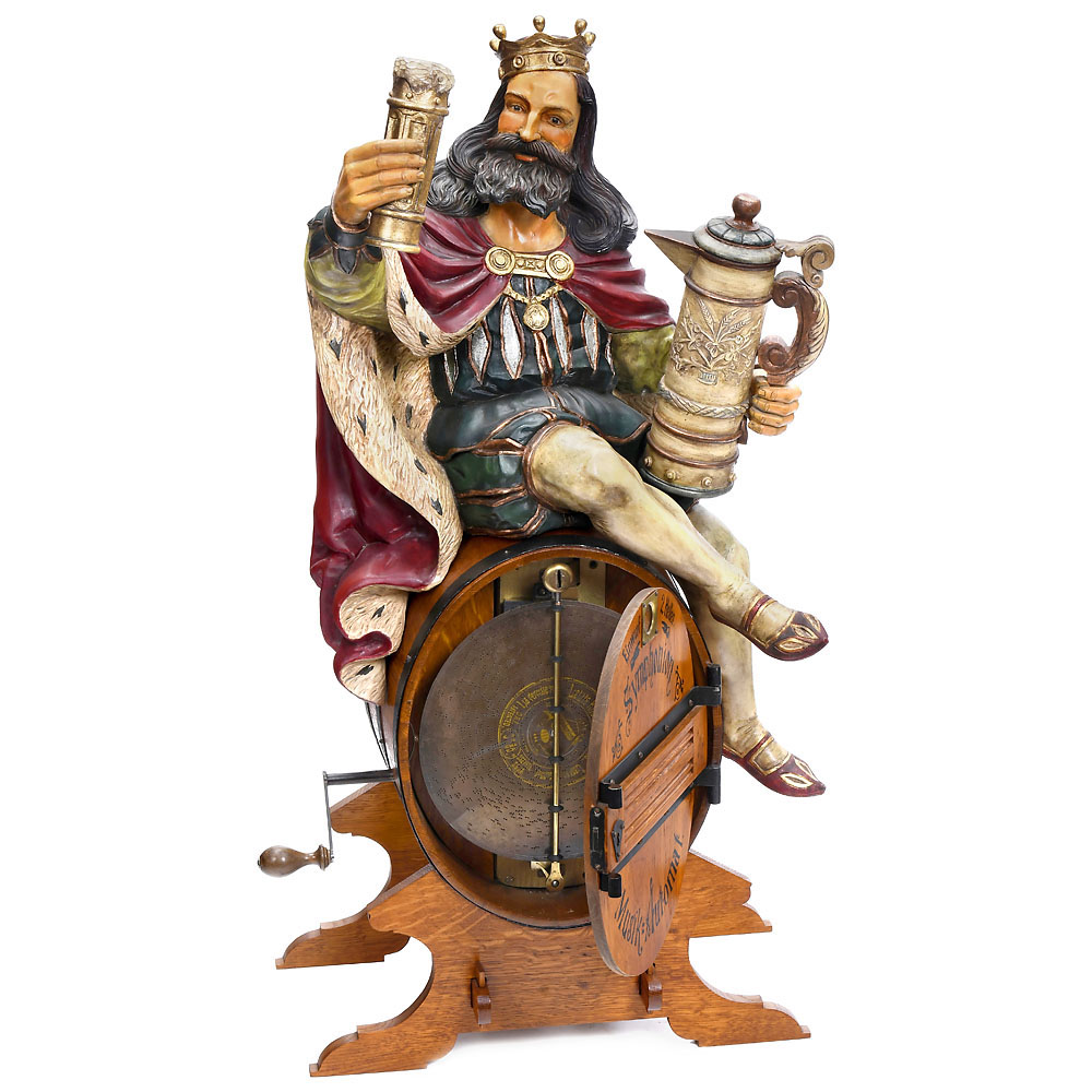 “Symphonion No. 25 GS” (Gambrinus) Disc Musical Box