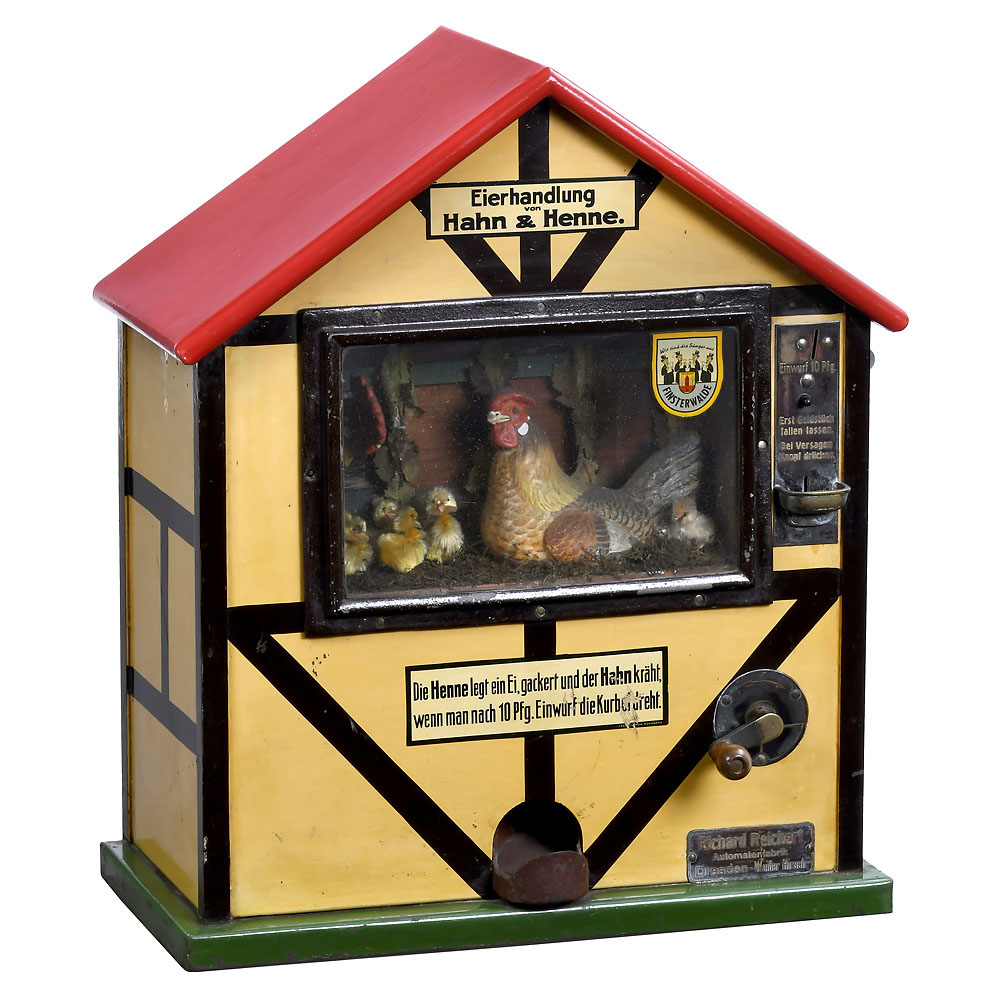 “Egg Shop by Cock & Hen” Chocolate Vender