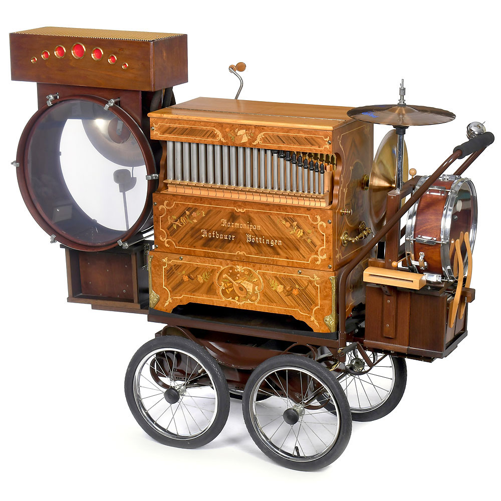 Hofbauer 37-Note Harmonipan Concert Monkey Organ
