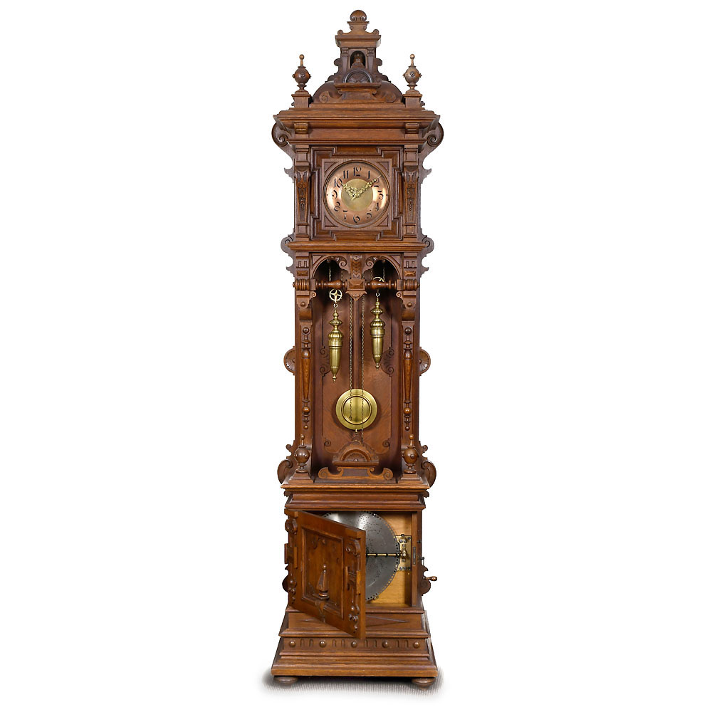 Polyphon Style 62 Grandfather Hall Clock