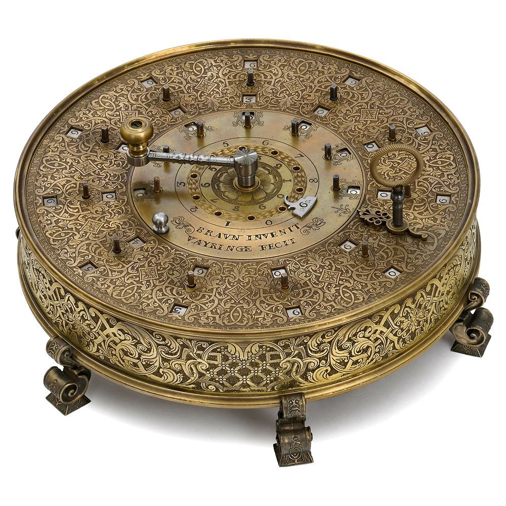 Calculating Machine by Anton Braun and Philippe Vayringe (Replica)