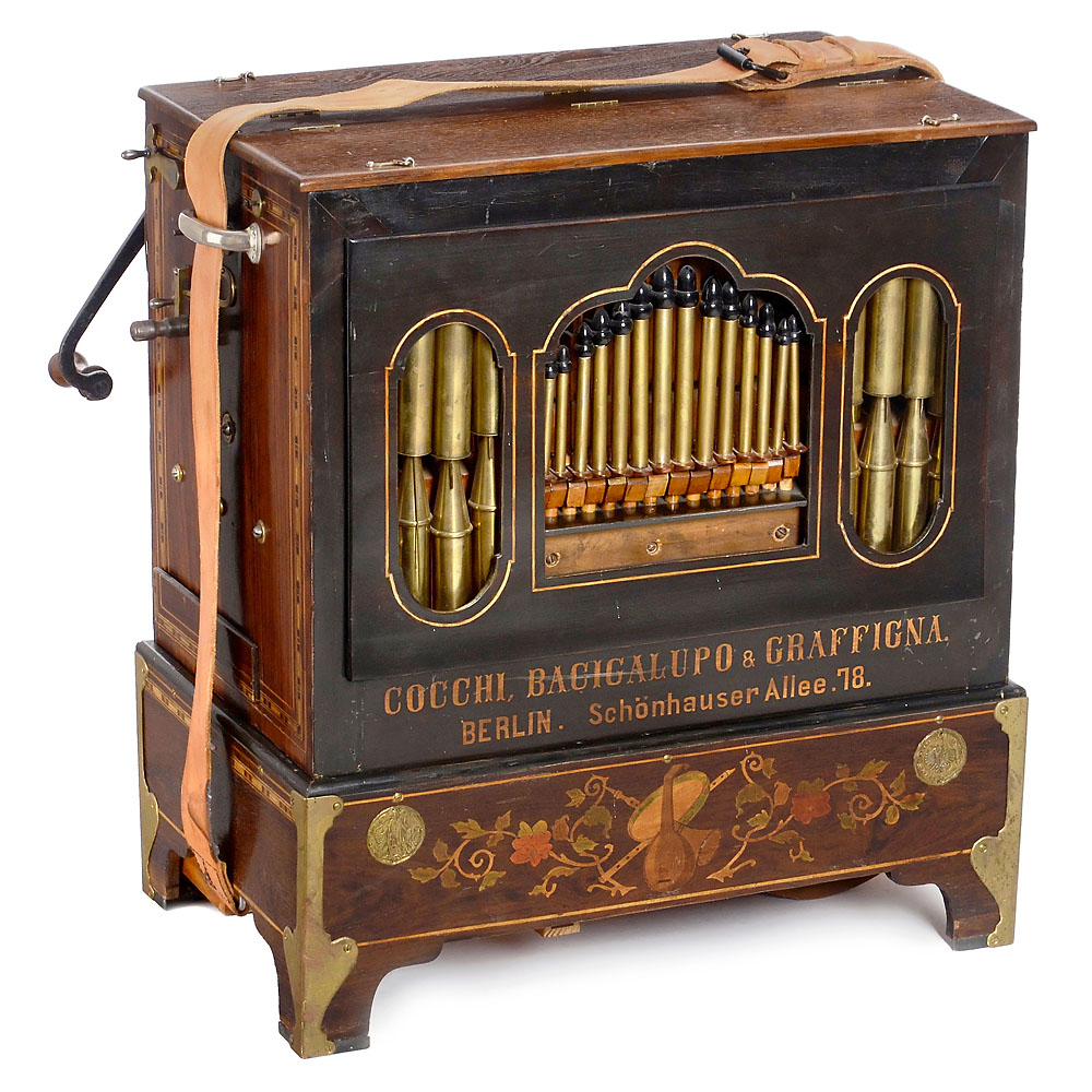 Berlin Barrel Organ by Cocchi, Bacigalupo & Graffigna