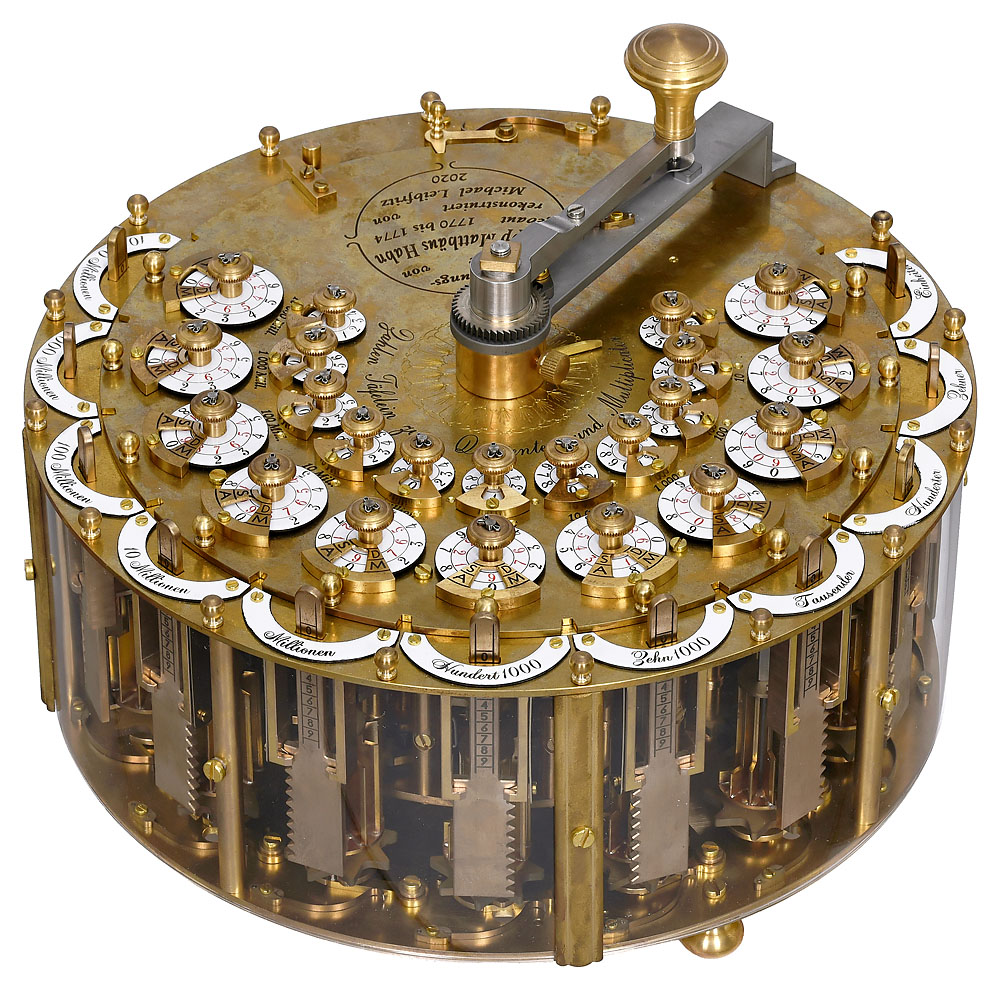 Calculating Machine by Philipp Matthäus Hahn Replica