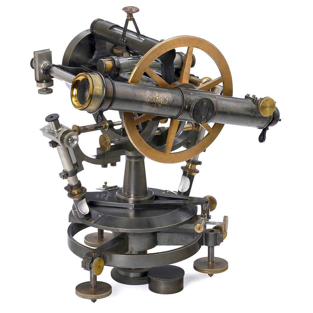Large Precision Theodolite by Ed. Sprenger, Berlin