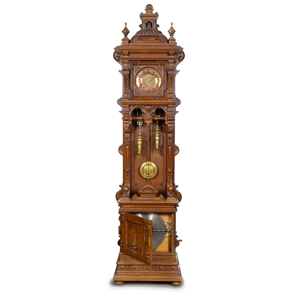Polyphon Style 62 Grandfather Hall Clock